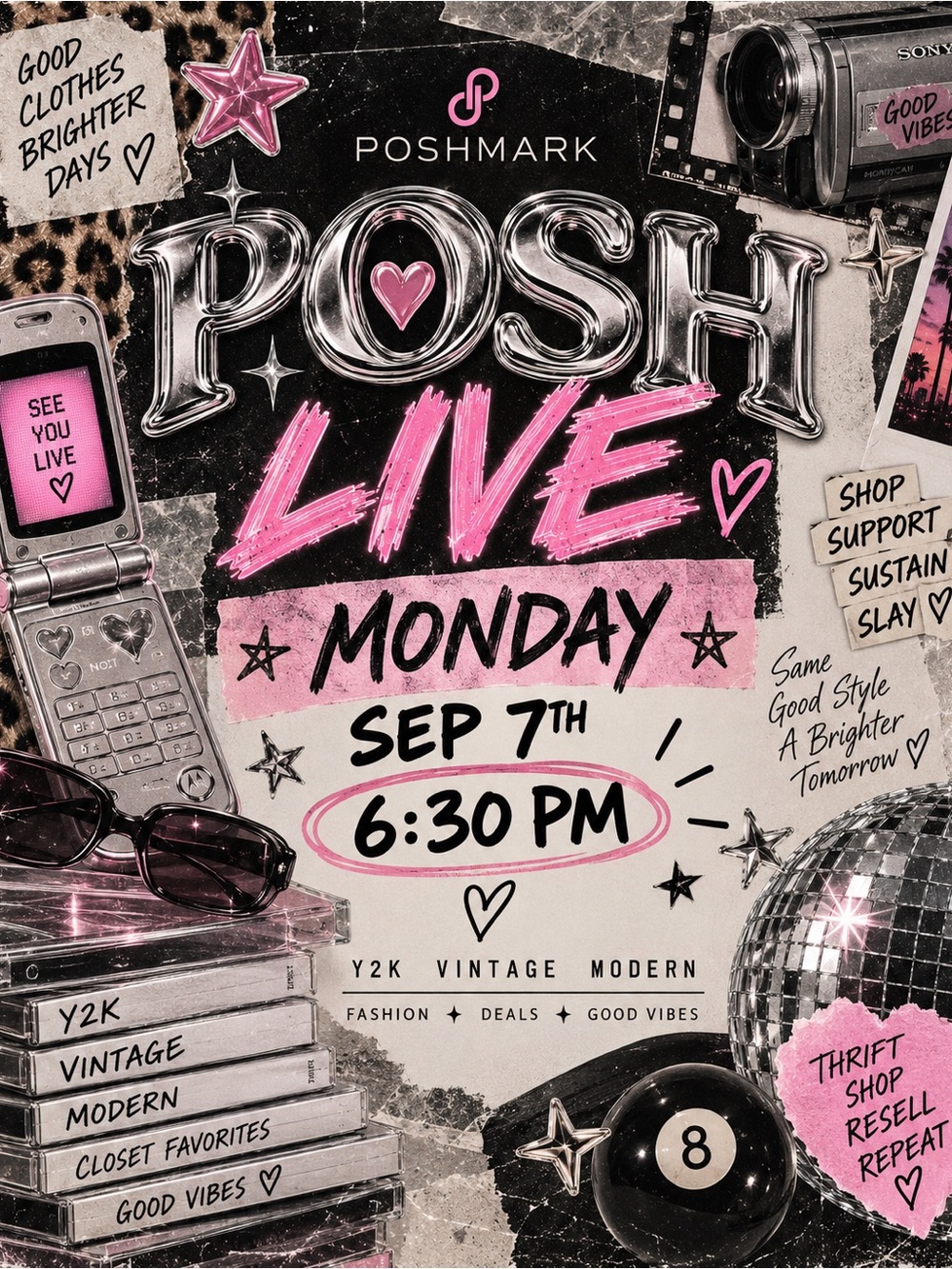 Y2K & VINTAGE POP-UP! Bids start at $10!
